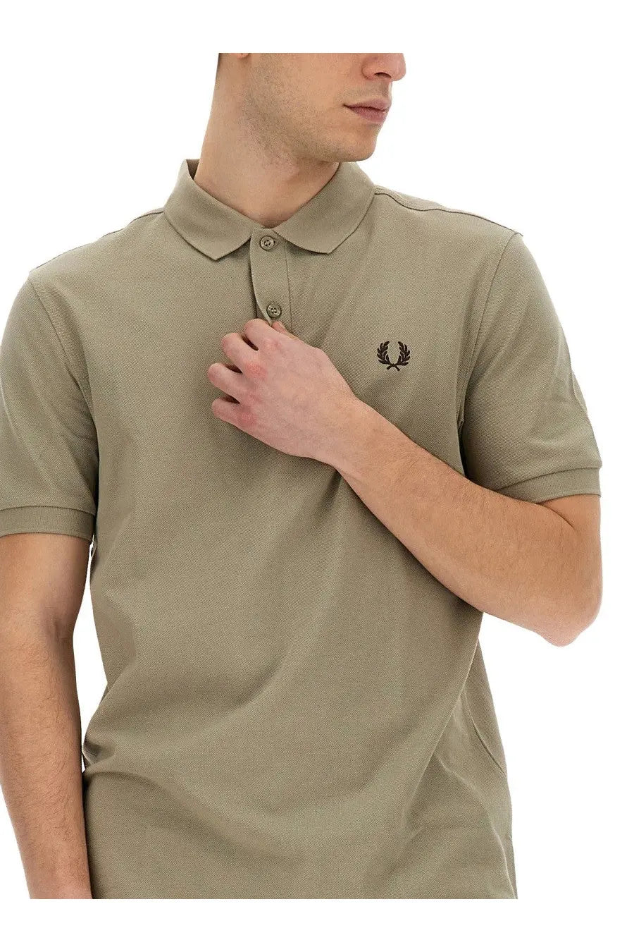 Fred Perry Men's Polo Beige, view 4