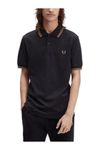 Fred Perry Men's Polo Black, view 2