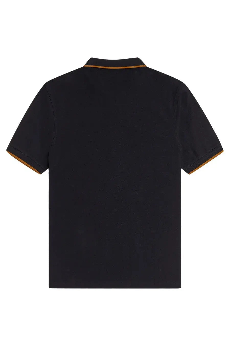 Fred Perry Men's Zip Polo Black, view 2