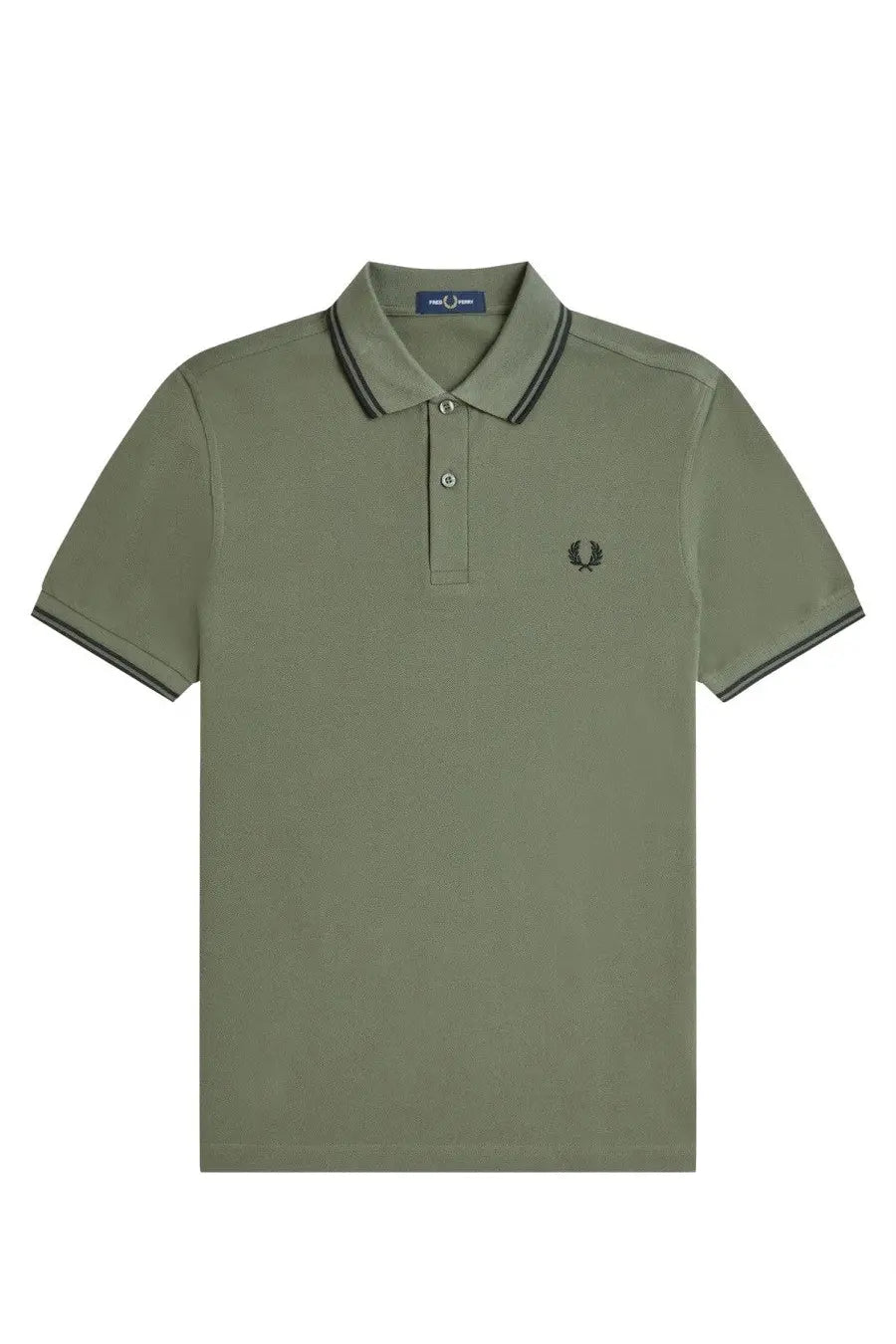 Fred Perry Men's Polo Green, view 5