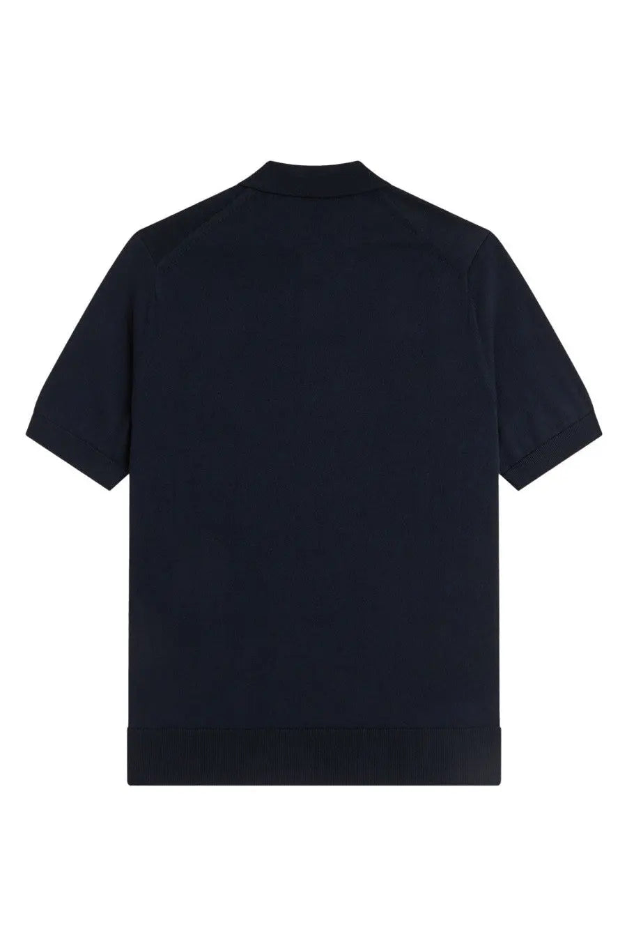 Fred Perry Men's Knit Cotton Polo Blue, view 4