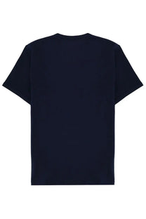 Fred Perry men’s dark navy blue short-sleeved crew neck shirt ideal for casual wear