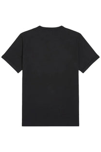 Fred Perry men’s black short-sleeved crew neck t-shirt made from comfortable cotton fabric for casual wear