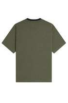 Fred Perry Men's Shirt Ringer Meyba Green, view 5