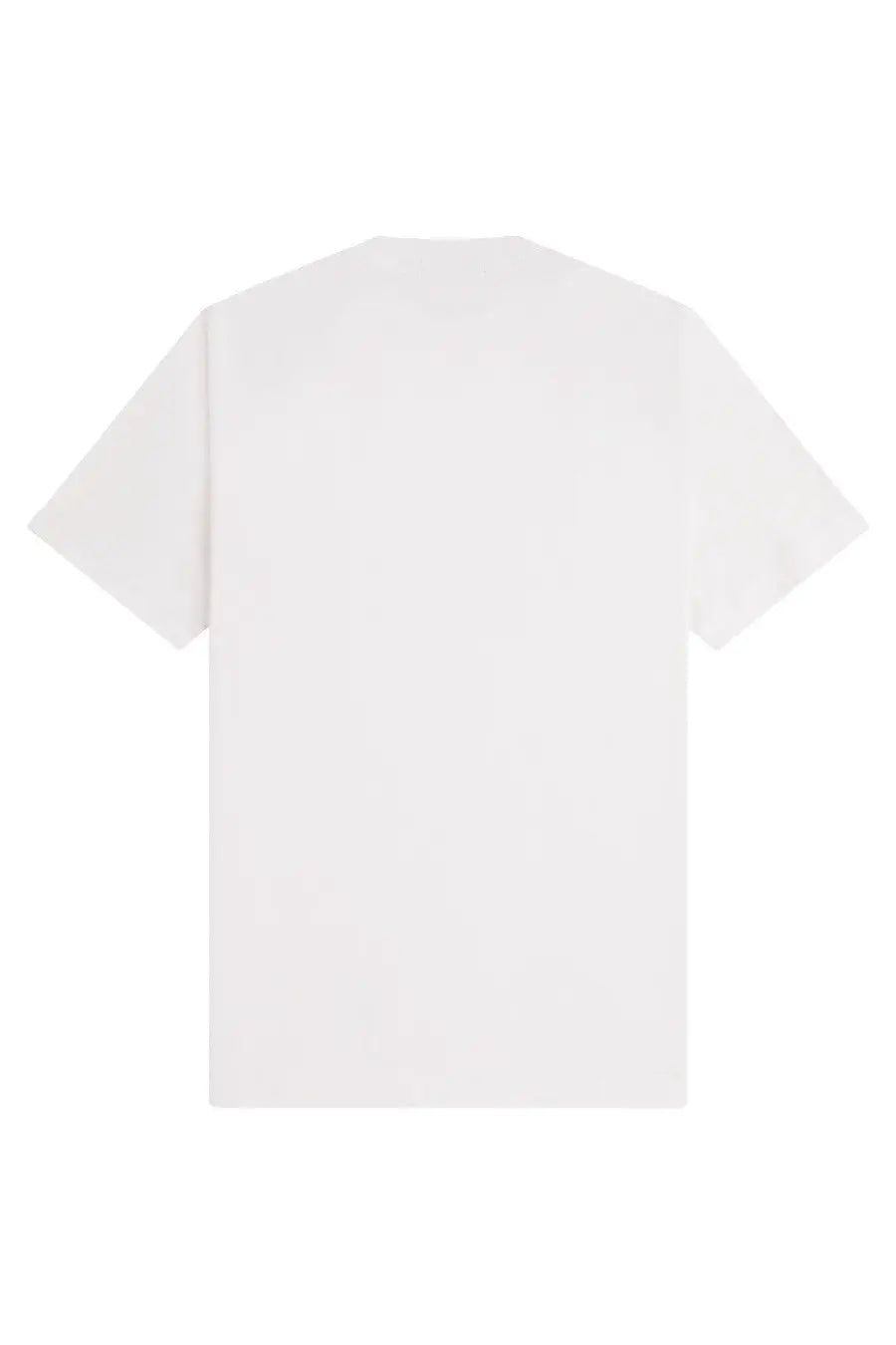 Fred Perry men’s white cotton t-shirt with a simple minimalist design perfect for casual wear