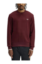 Fred Perry Men's Sweatshirt Red, view 2