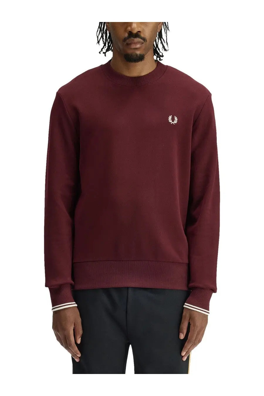 Fred Perry Men's Sweatshirt Red, view 2