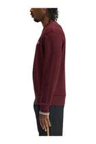 Fred Perry Men's Sweatshirt Red, view 4