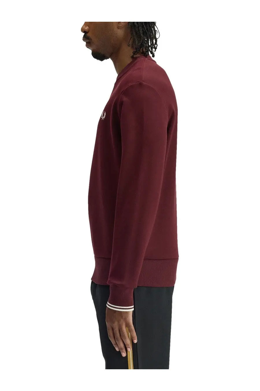 Fred Perry Men's Sweatshirt Red, view 4
