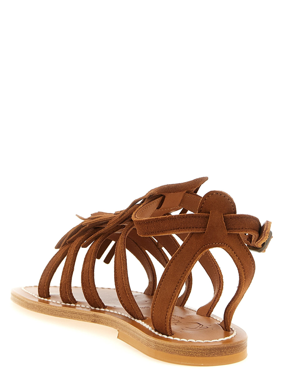 K.Jacques Saint Tropez Fregate Sandals Brown, view 3