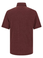 Brunello Cucinelli French Collar Polo Shirt Red, view 2