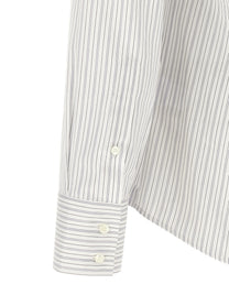 Brunello Cucinelli French Collar Shirt Blue