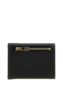 Dolce &amp; Gabbana French Flap Wallet Black
