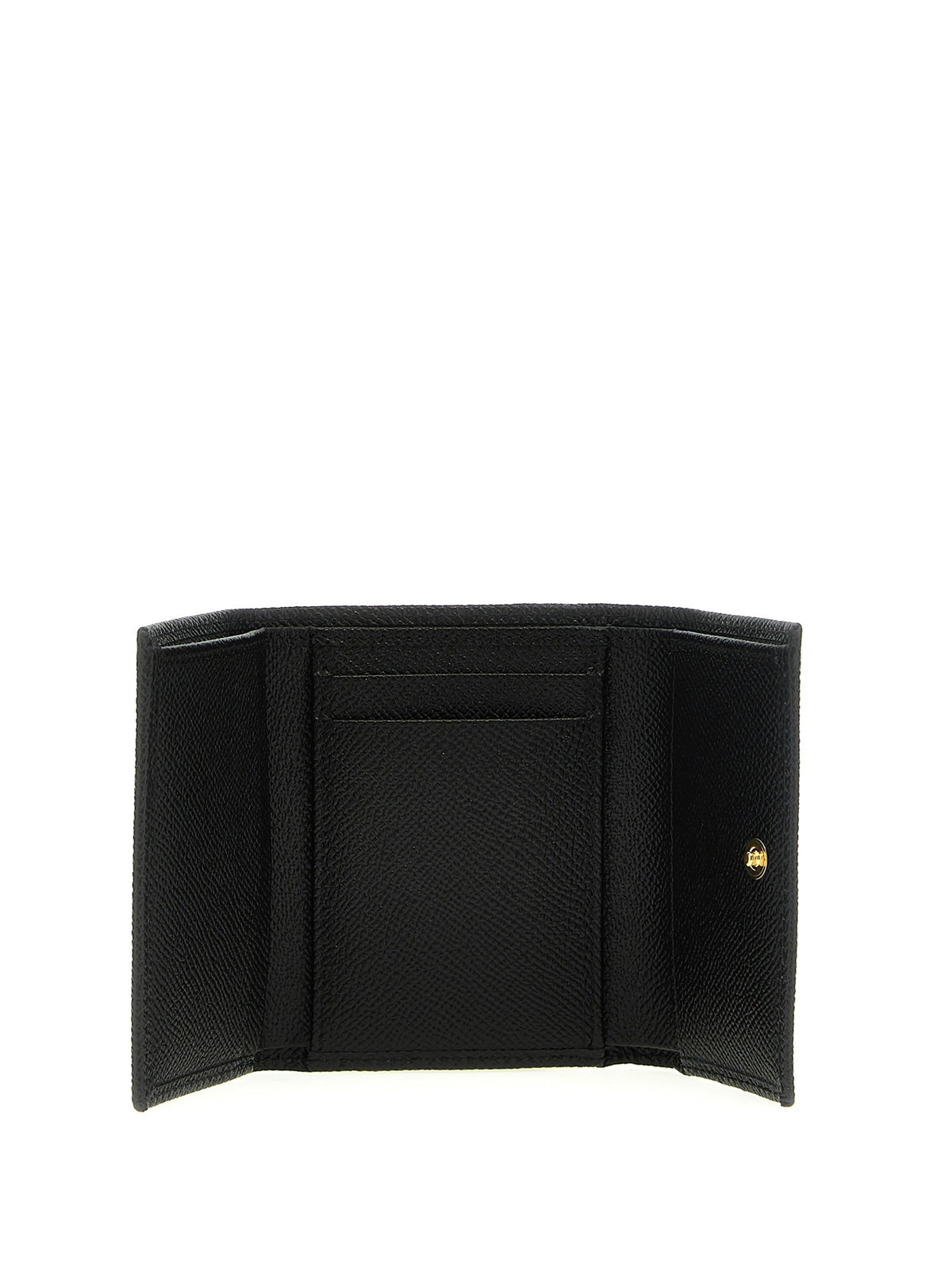 Dolce &amp; Gabbana French Flap Wallet Black