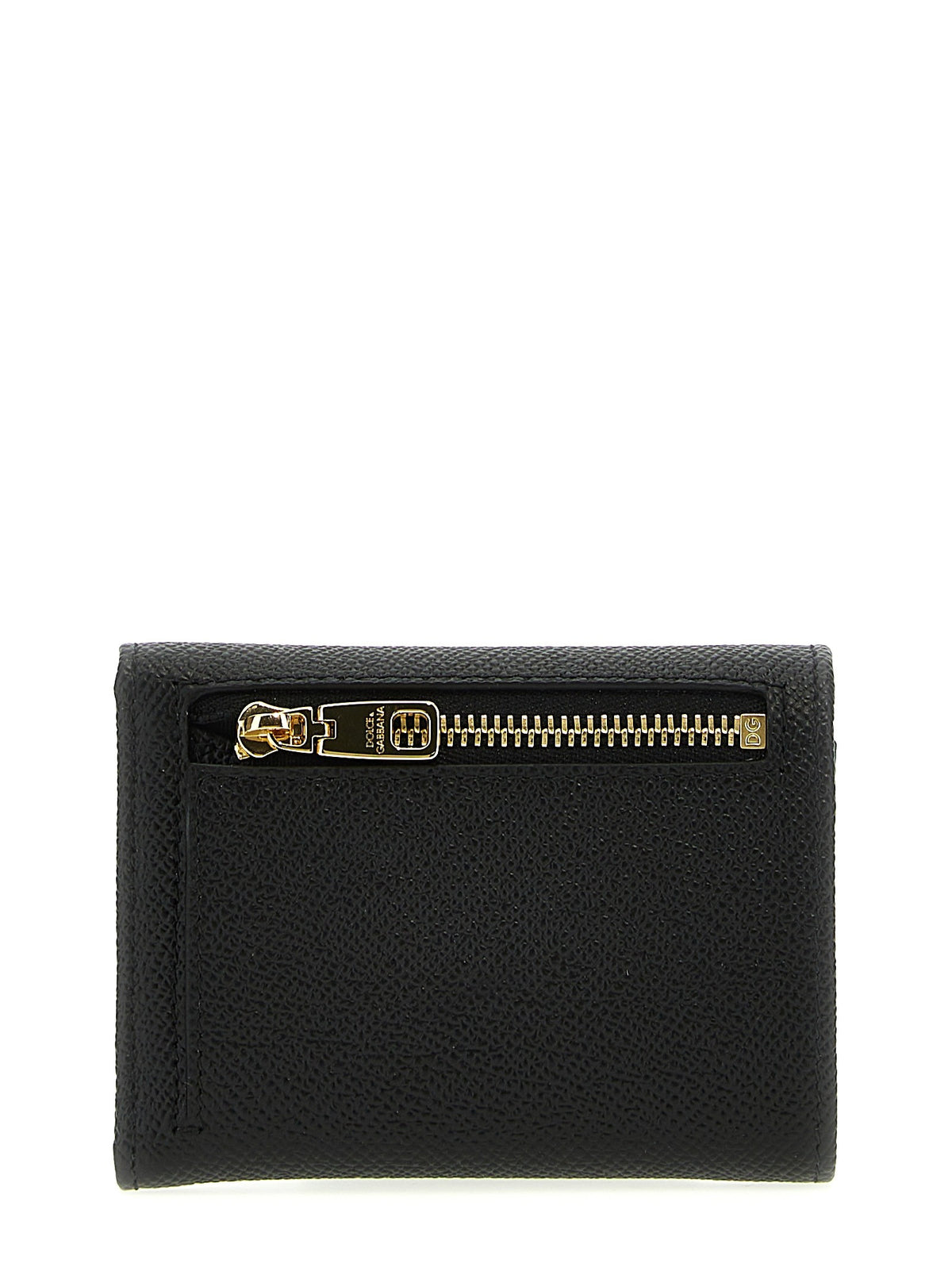 Dolce &amp; Gabbana French Flap Wallet Black