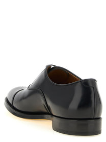 Doucal's French Lace up Shoes Black