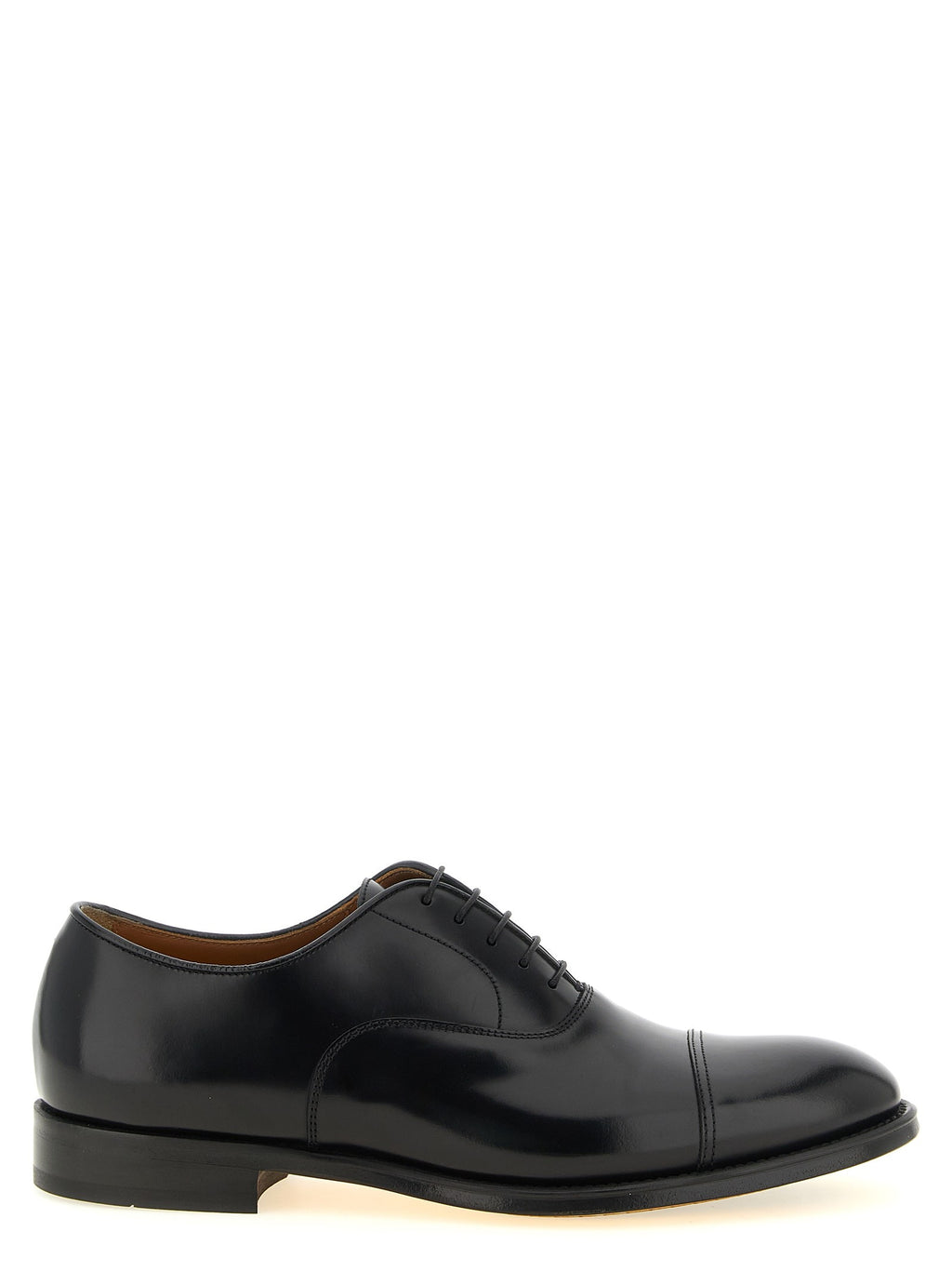 Doucal's French Lace up Shoes Black