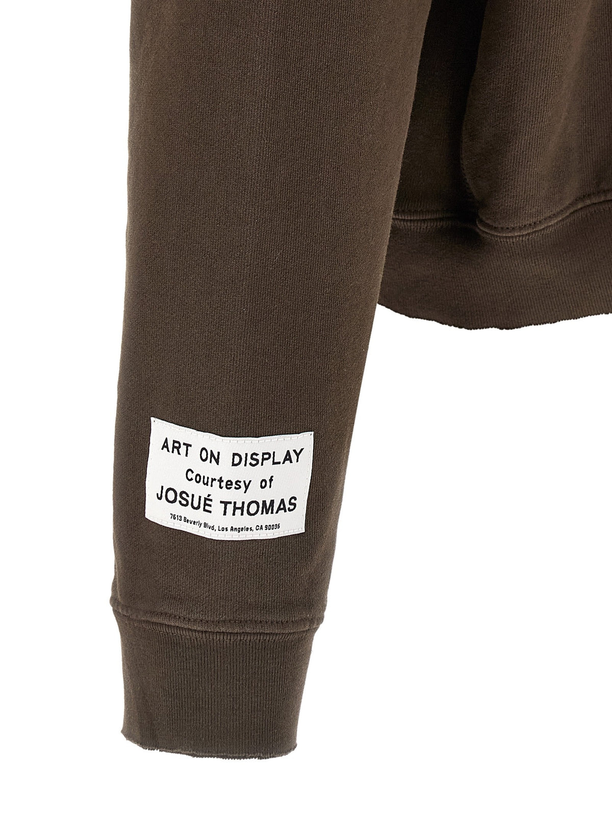 Gallery Dept French Painted Hoodie Brown