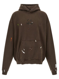 Gallery Dept French Painted Hoodie Brown