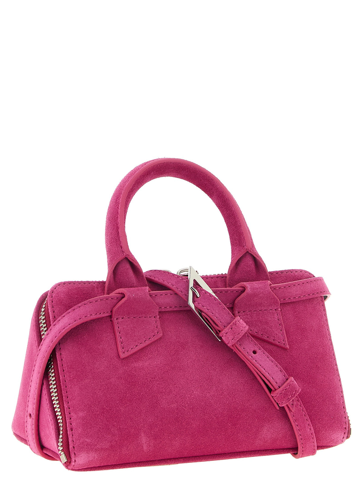 The Attico Friday Mini Fucia Handbag Pink