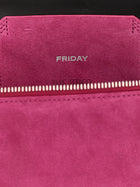 The Attico Friday Mini Fucia Handbag Pink