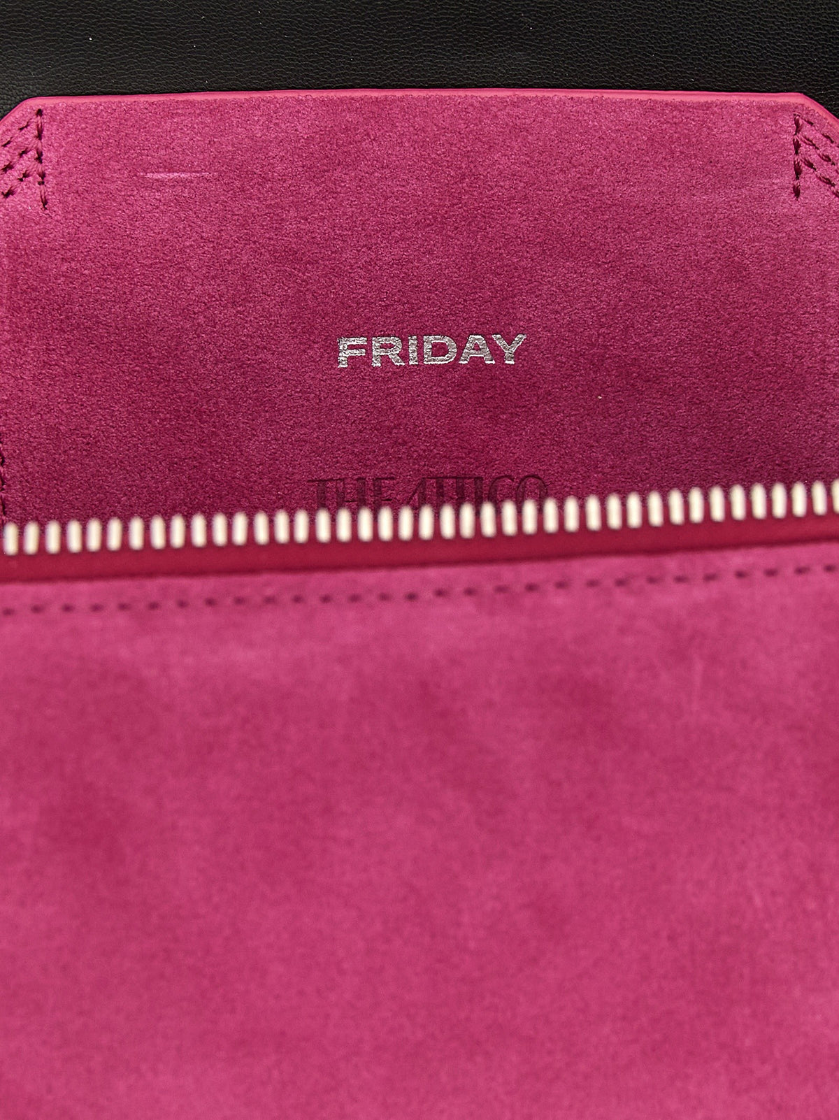The Attico Friday Mini Fucia Handbag Pink