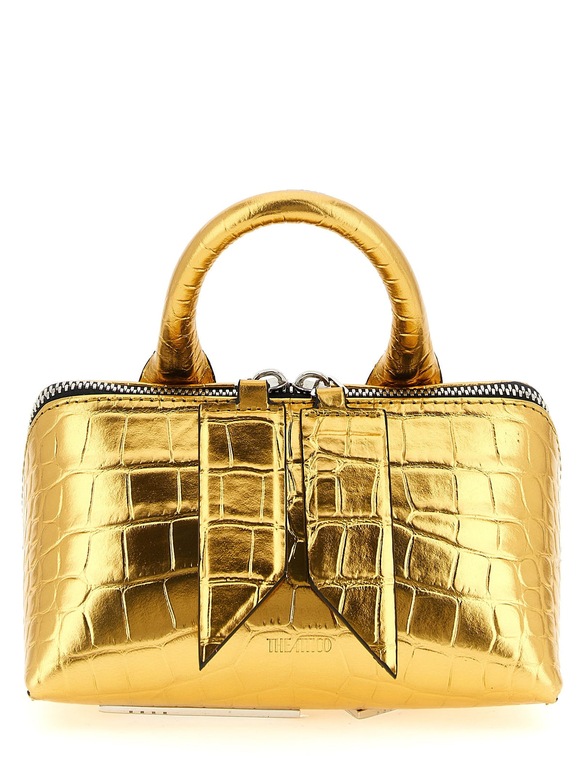 The Attico Friday Mini Handbag Gold