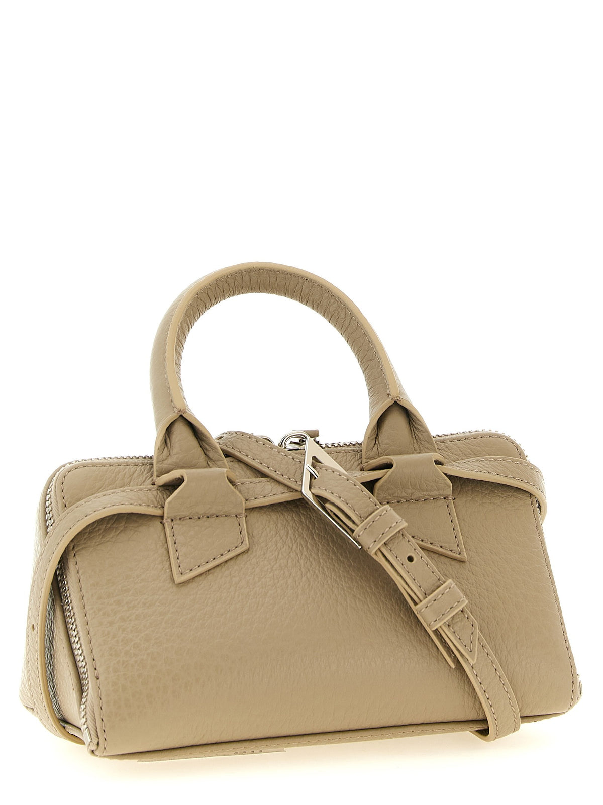 The Attico Friday Mini Handbag Beige, view 2