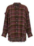 R13 Fringed Shirt Gold