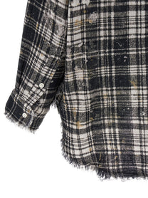 R13 Fringed Shirt Gold