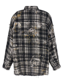 R13 Fringed Shirt Gold