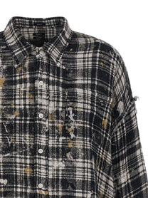 R13 Fringed Shirt Gold