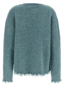 Jil Sander Fringed Sweater Blue, view 2