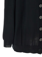 Nude Lucy Front Back Cardigan Black, view 4