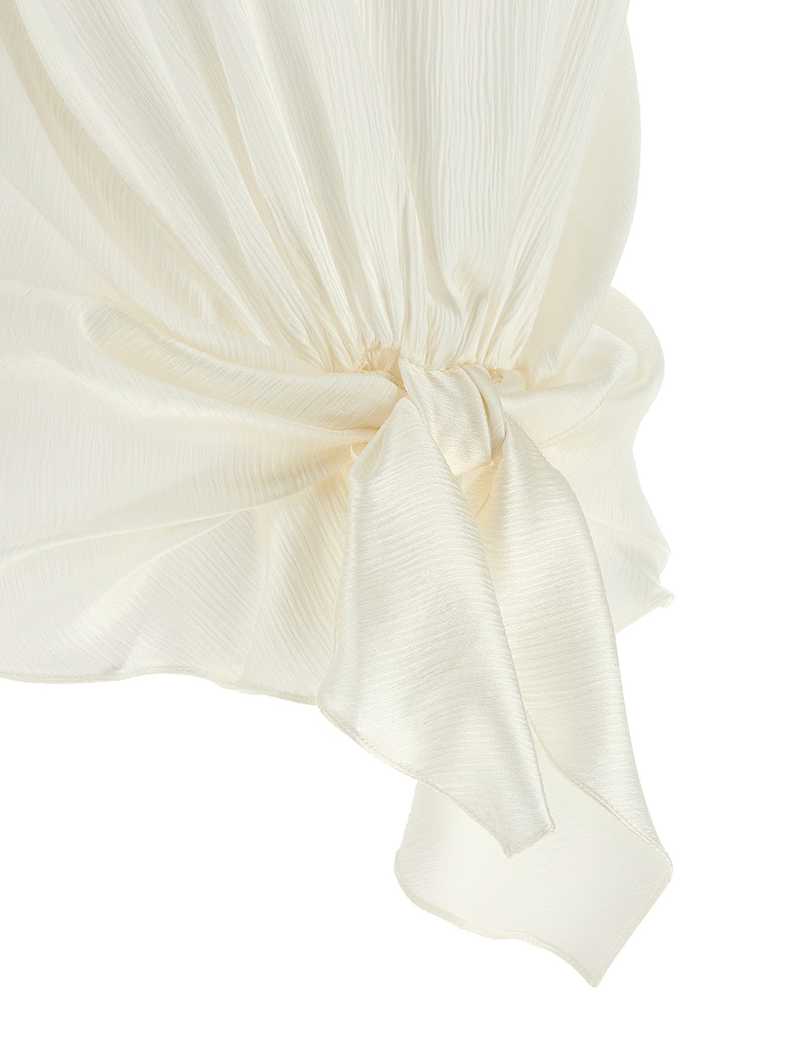 JW Anderson Front Knot Top White