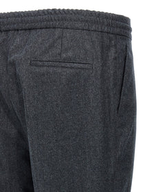 Brunello Cucinelli Front Pleat Pants Grey