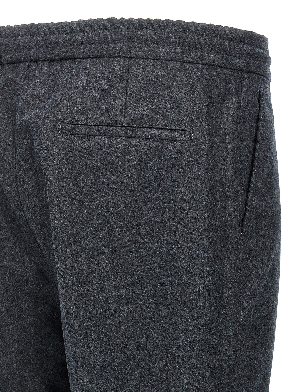 Brunello Cucinelli Front Pleat Pants Grey