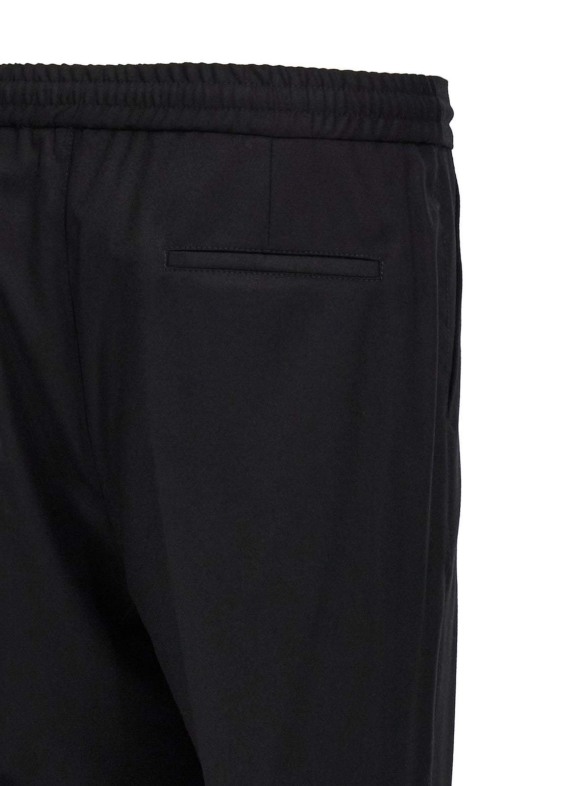 Brunello Cucinelli Front Pleat Pants Black
