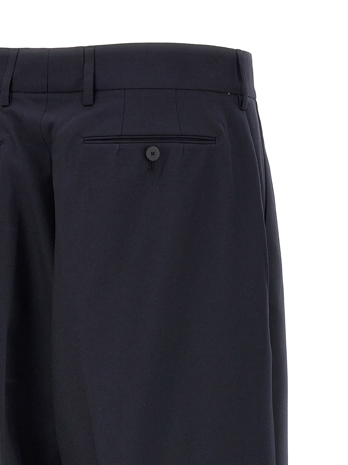 Cellar Door Front Pleat Pants Blue, view 4