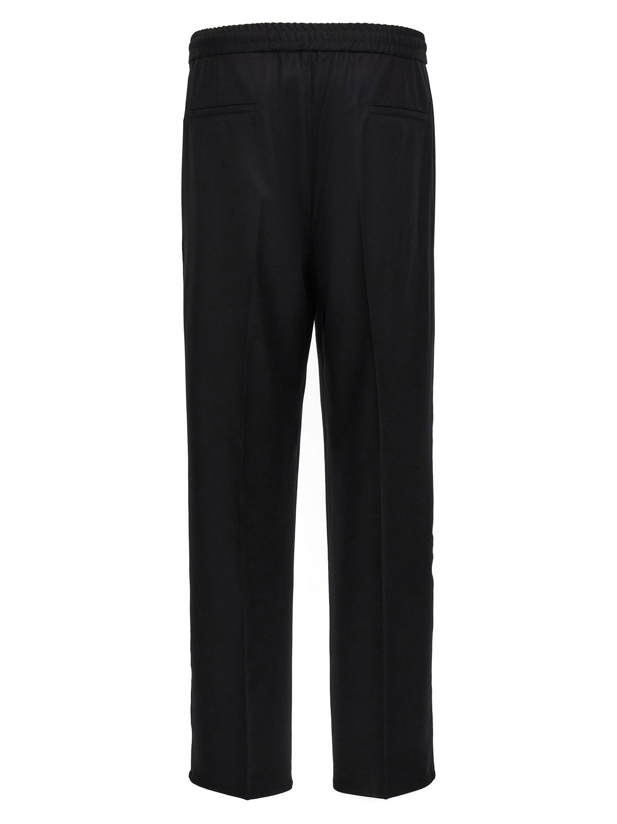 Brunello Cucinelli Front Pleat Pants Black