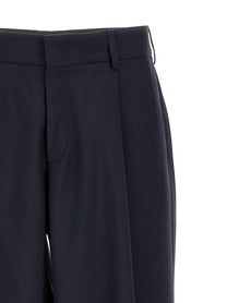 Cellar Door Front Pleat Pants Blue, view 3