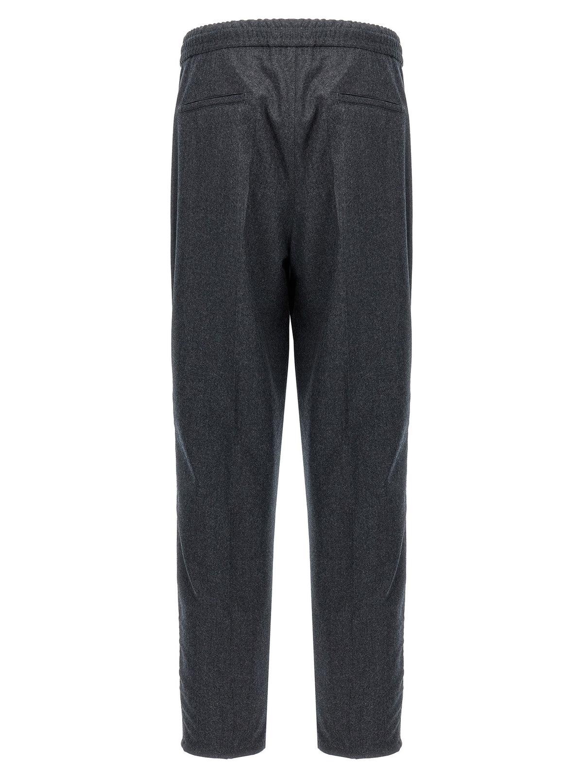 Brunello Cucinelli Front Pleat Pants Grey
