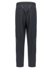 Brunello Cucinelli Front Pleat Pants Grey