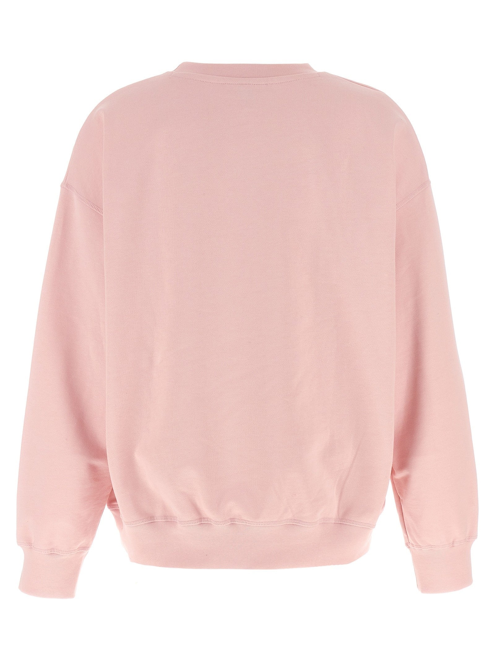 Ganni Front Print Sweatshirt Blue