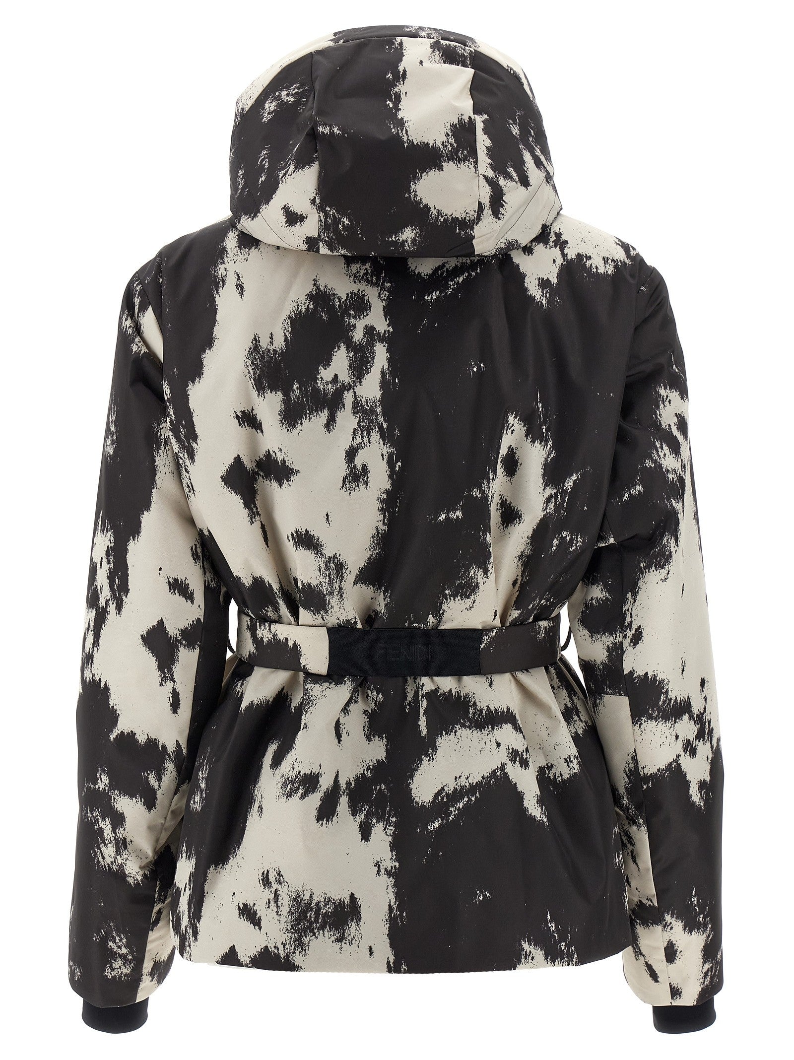 Fendi Frosted Fauna Ski Jacket Gold