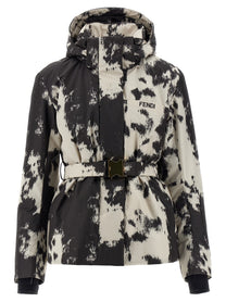 Fendi Frosted Fauna Ski Jacket Gold