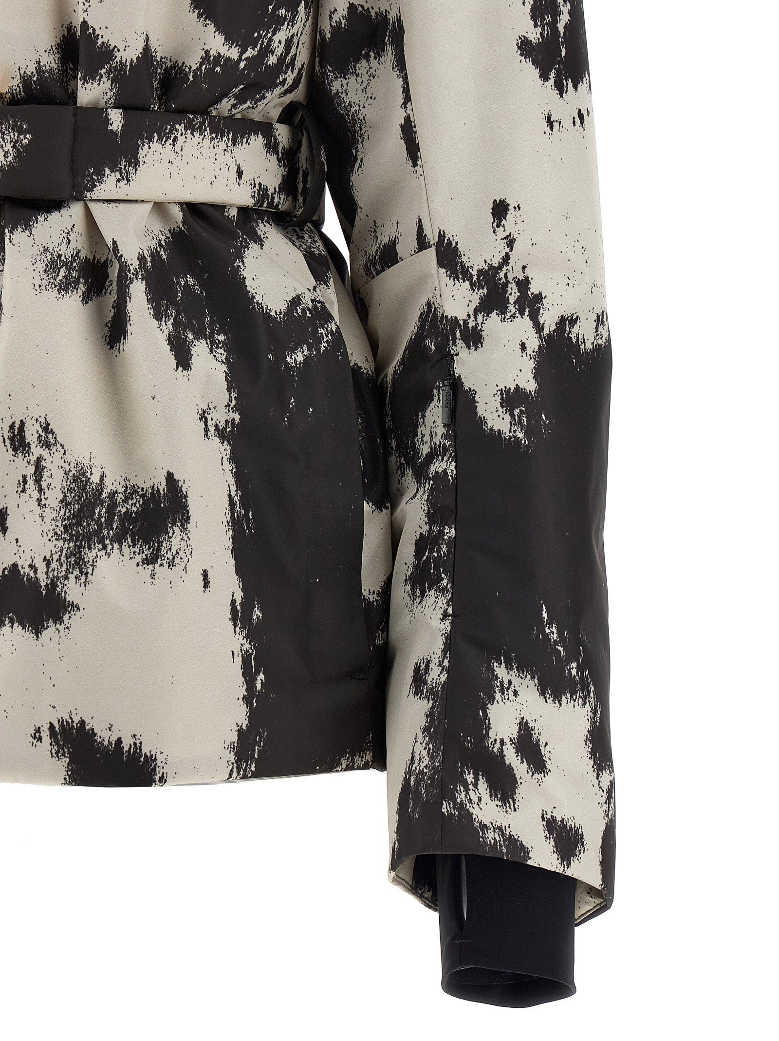 Fendi Frosted Fauna Ski Jacket Gold