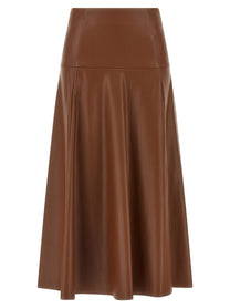 Nude Lucy Full Skirt Brown