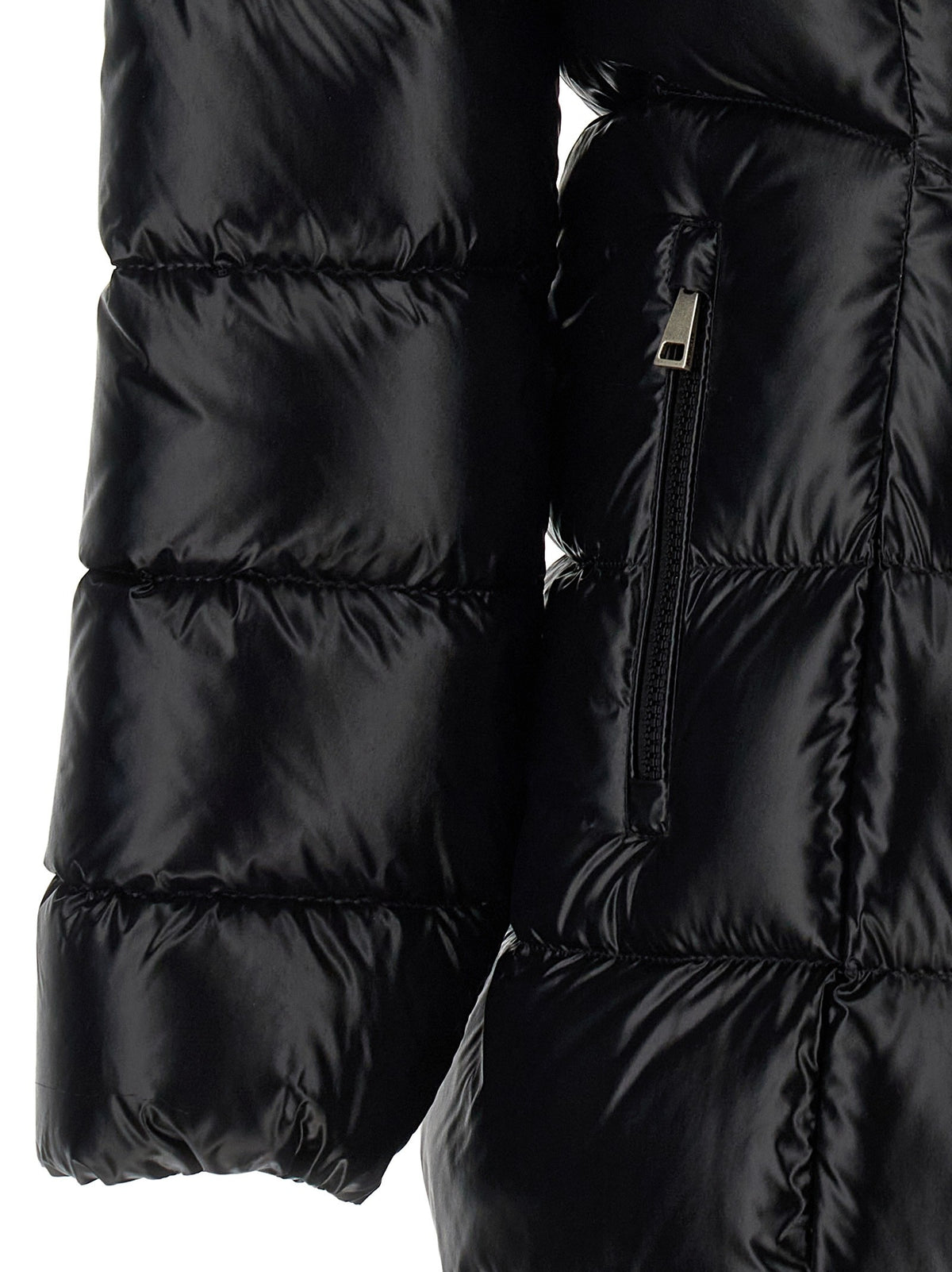 Moncler Fulmarusse Down Jacket Black, view 5
