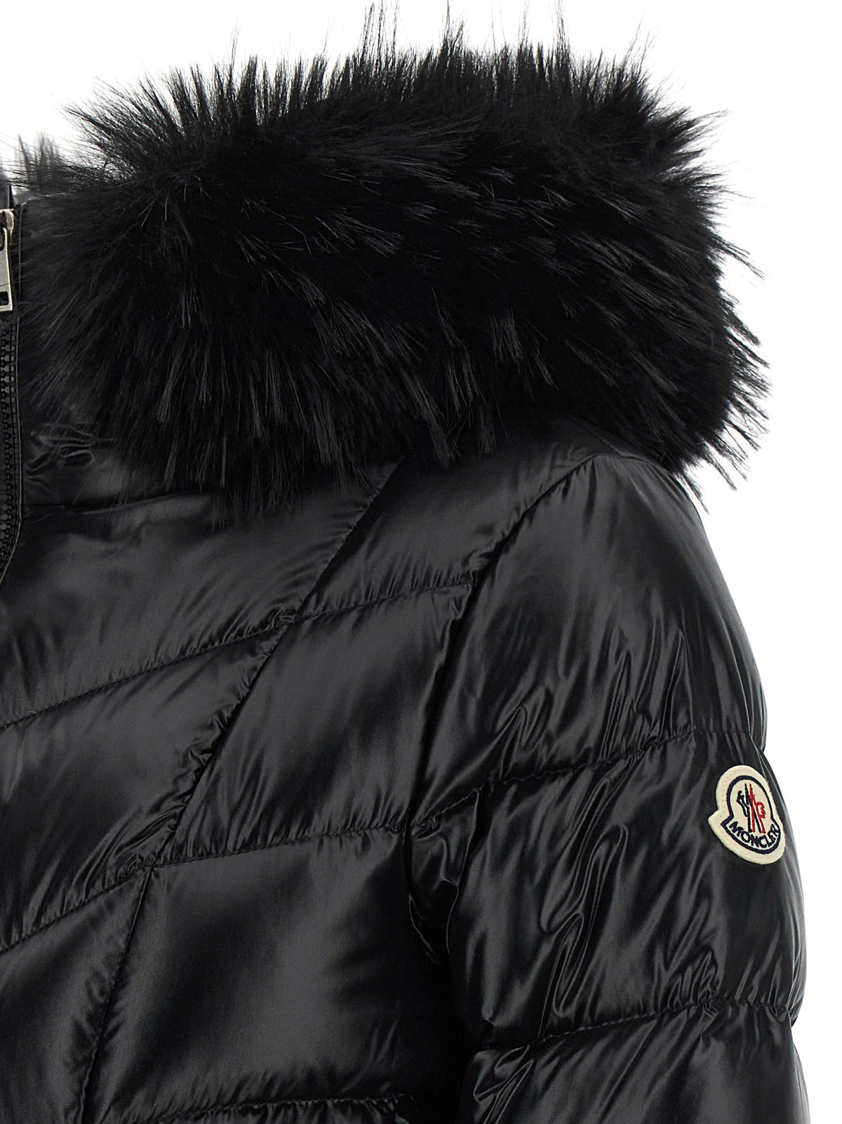 Moncler Fulmarusse Down Jacket Black, view 4